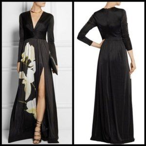 Altuzarra Target Floral V-Neck Maxi Dress NWT